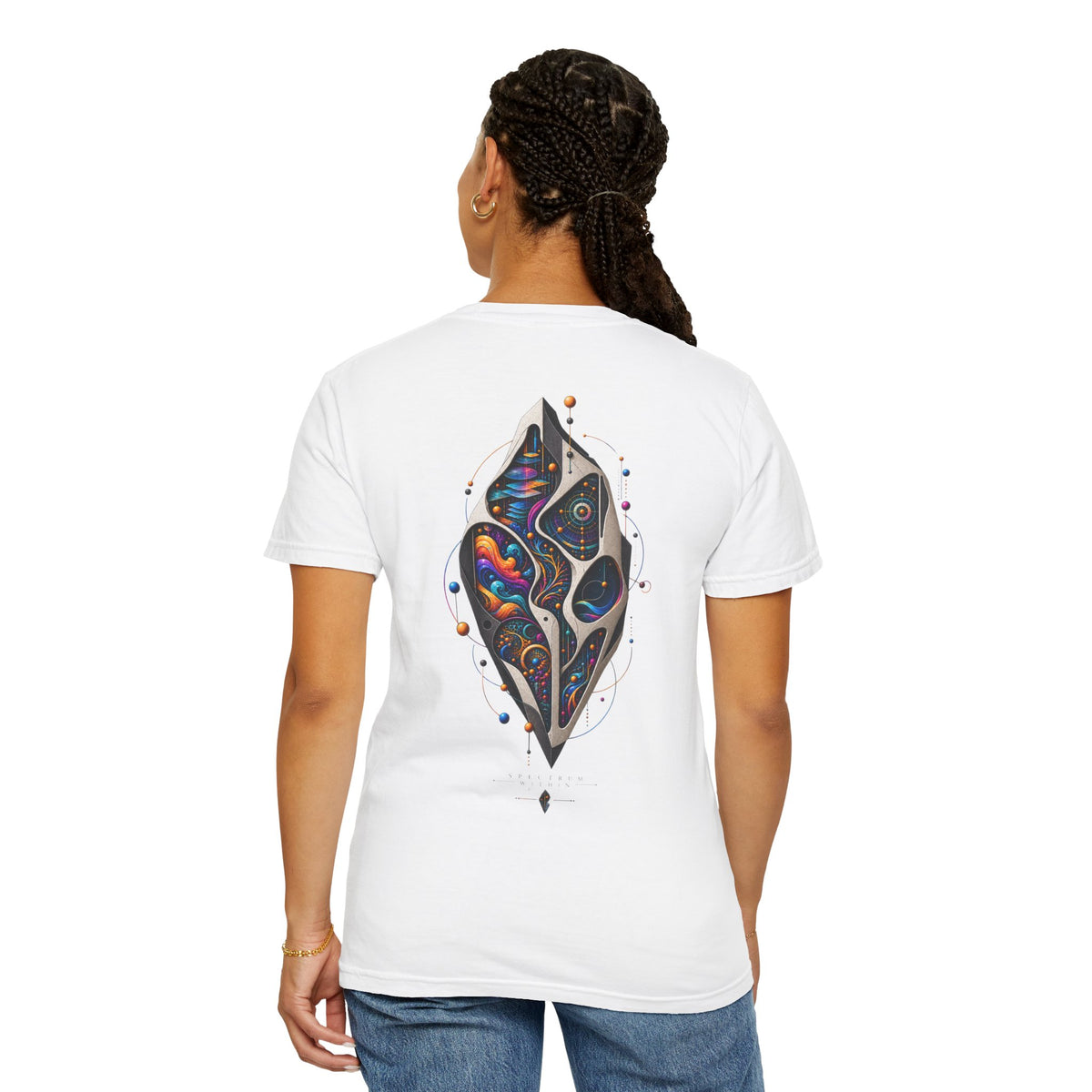 Spectrum Within — Abstract Art Tee